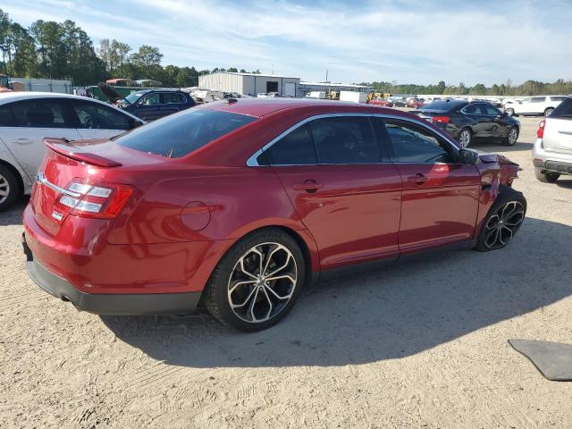 1FAHP2KT2EG139424 - 2014 FORD TAURUS SHO RED photo 3