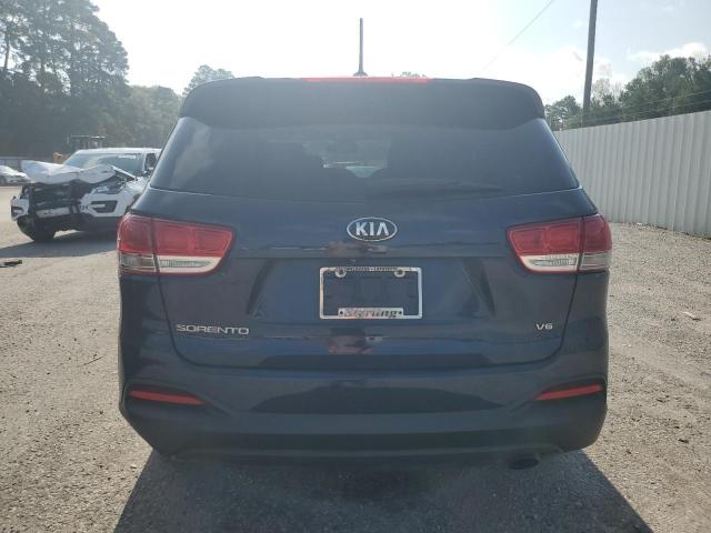 5XYPG4A53HG211274 - 2017 KIA SORENTO LX BLUE photo 6