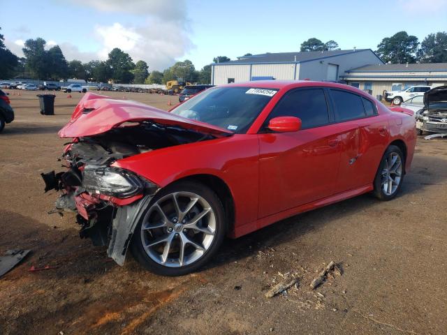 2C3CDXHG7NH183139 - 2022 DODGE CHARGER GT RED photo 1