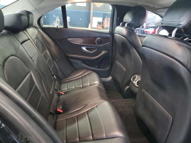 WDDWF4KB0GR135568 - 2016 MERCEDES-BENZ C 300 4MATIC BLACK photo 10