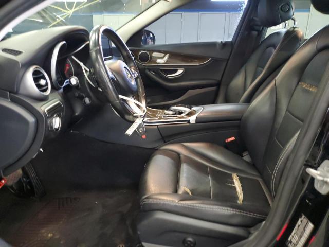 WDDWF4KB0GR135568 - 2016 MERCEDES-BENZ C 300 4MATIC BLACK photo 7