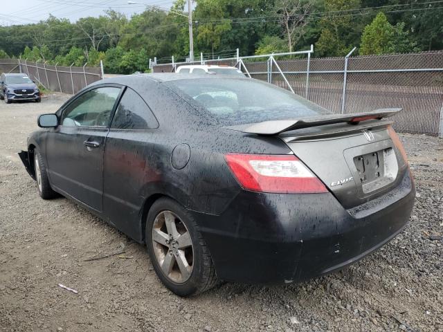 2HGFG12827H506791 - 2007 HONDA CIVIC EX GRAY photo 2