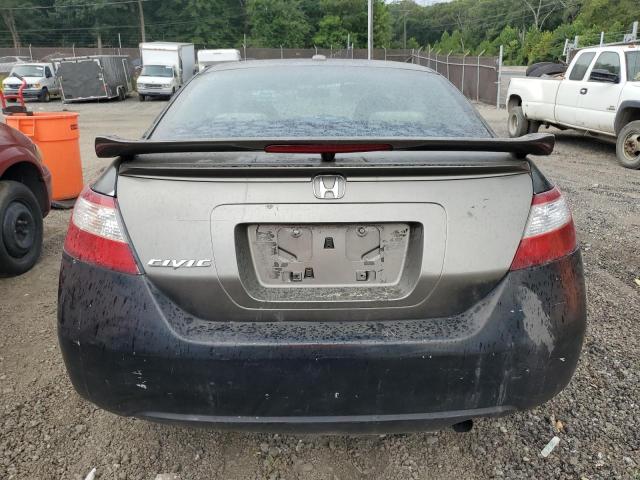 2HGFG12827H506791 - 2007 HONDA CIVIC EX GRAY photo 6