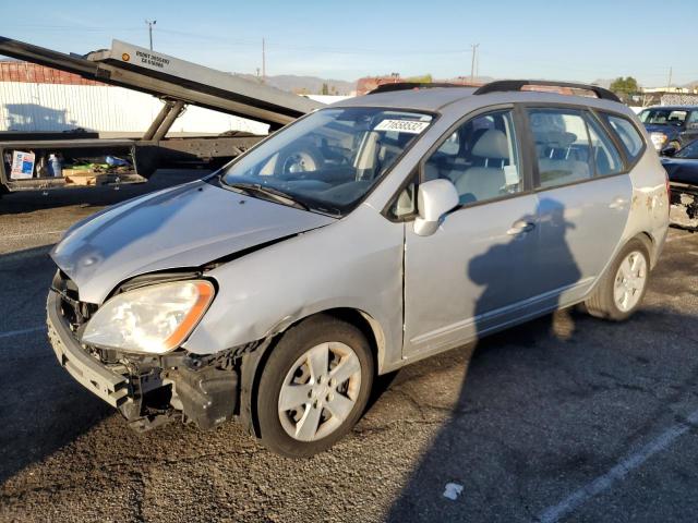 KNAFG529997276287 - 2009 KIA RONDO BASE SILVER photo 1