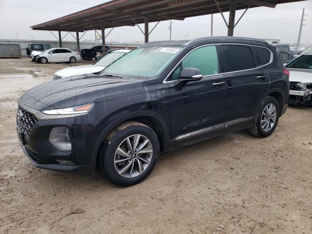 5NMS53AD9KH020442 - 2019 HYUNDAI SANTA FE LIMITED BLACK photo 1