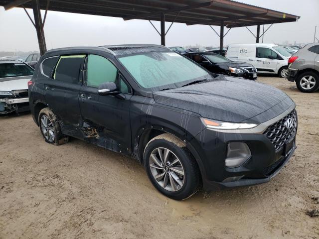 5NMS53AD9KH020442 - 2019 HYUNDAI SANTA FE LIMITED BLACK photo 4