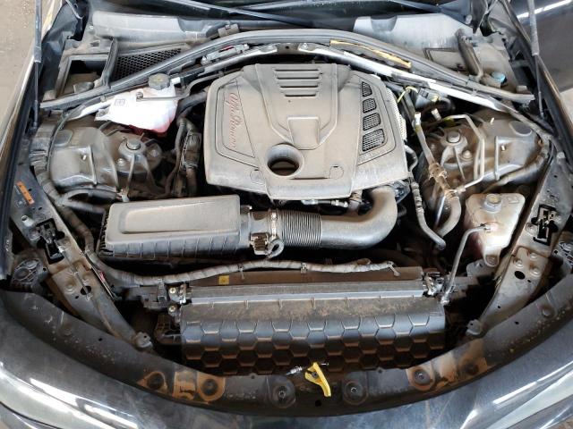 ZARFAEBN8H7538158 - 2017 ALFA ROMEO GIULIA BLACK photo 11