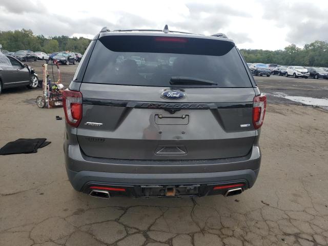 1FM5K8GT8HGA66017 - 2017 FORD EXPLORER SPORT ნაცრისფერი ფოტო 6