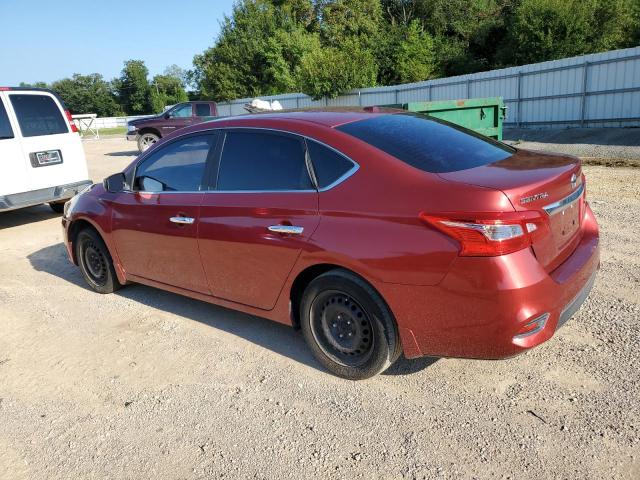 3N1AB7AP2GL652671 - 2016 NISSAN SENTRA S RED photo 2