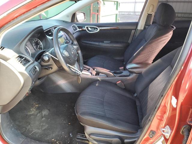 3N1AB7AP2GL652671 - 2016 NISSAN SENTRA S RED photo 7