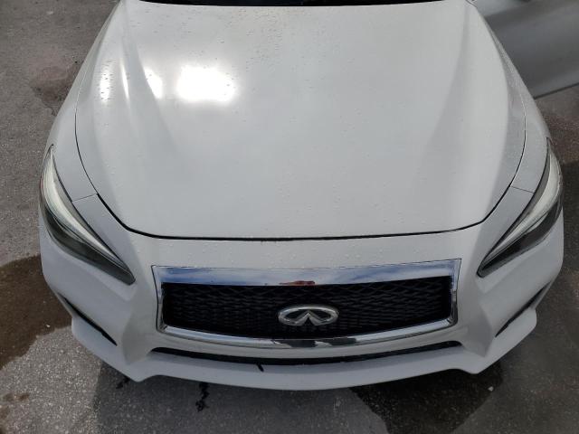 JN1BV7AP0FM355026 - 2015 INFINITI Q50 BASE თეთრი ფოტო 11
