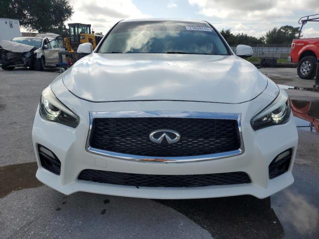 JN1BV7AP0FM355026 - 2015 INFINITI Q50 BASE თეთრი ფოტო 5