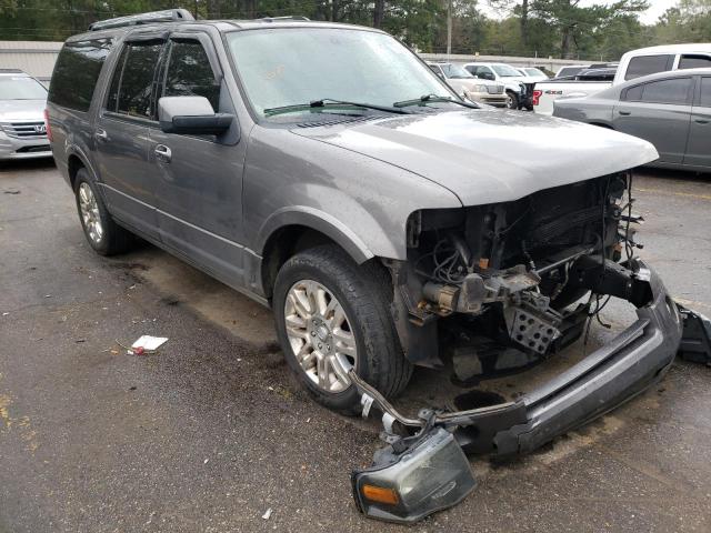 1FMJK1K56DEF51261 - 2013 FORD EXPEDITION EL LIMITED GRAY photo 4