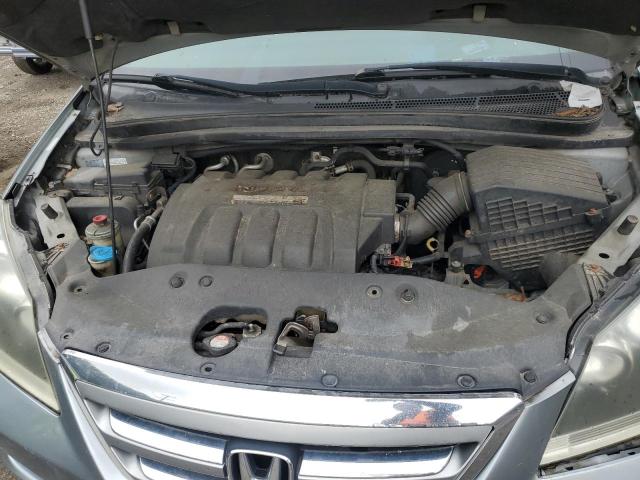 5FNRL38796B128491 - 2006 HONDA ODYSSEY EXL BLUE photo 12