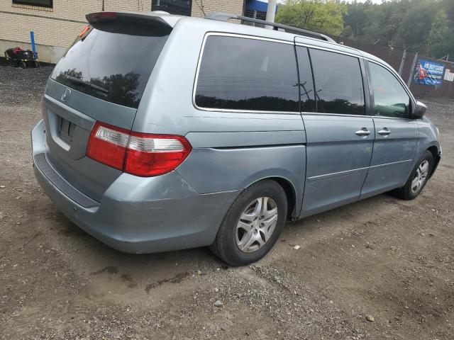5FNRL38796B128491 - 2006 HONDA ODYSSEY EXL BLUE photo 3