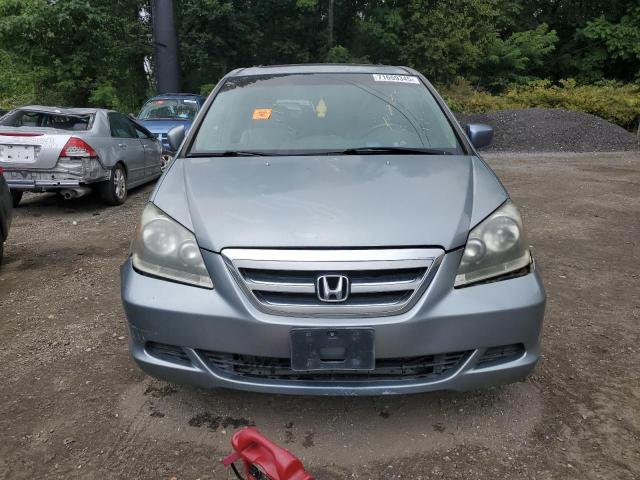 5FNRL38796B128491 - 2006 HONDA ODYSSEY EXL BLUE photo 5