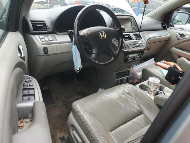 5FNRL38796B128491 - 2006 HONDA ODYSSEY EXL BLUE photo 8