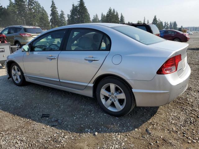 1HGFA16856L096873 - 2006 HONDA CIVIC EX SILVER photo 2