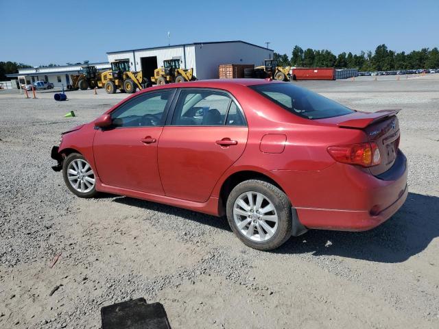 1NXBU4EE6AZ370884 - 2010 TOYOTA COROLLA BASE 红色 照片 2