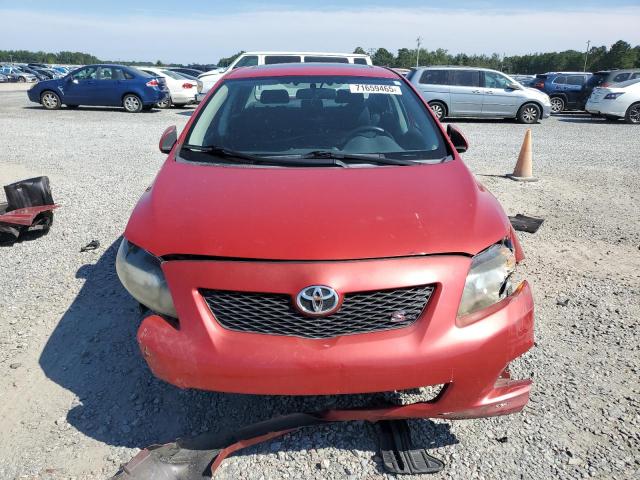 1NXBU4EE6AZ370884 - 2010 TOYOTA COROLLA BASE 红色 照片 5