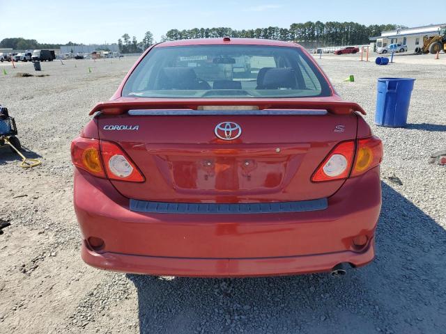 1NXBU4EE6AZ370884 - 2010 TOYOTA COROLLA BASE 红色 照片 6