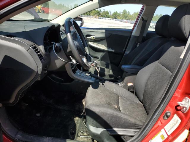 1NXBU4EE6AZ370884 - 2010 TOYOTA COROLLA BASE 红色 照片 7