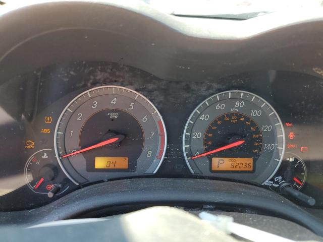 1NXBU4EE6AZ370884 - 2010 TOYOTA COROLLA BASE 红色 照片 9