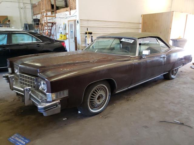 6L67S3Q424539 - 1973 CADILLAC EL DORADO BROWN photo 1