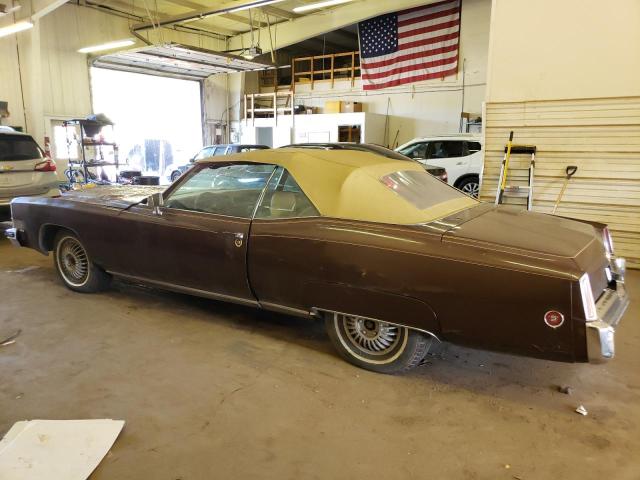 6L67S3Q424539 - 1973 CADILLAC EL DORADO BROWN photo 2