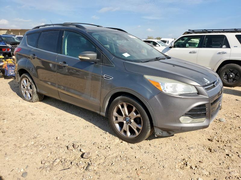 1FMCU0HX2DUA20604 - 2013 FORD ESCAPE SEL GRAY photo 4