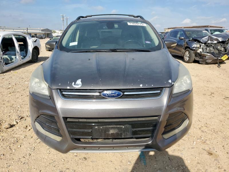 1FMCU0HX2DUA20604 - 2013 FORD ESCAPE SEL GRAY photo 5