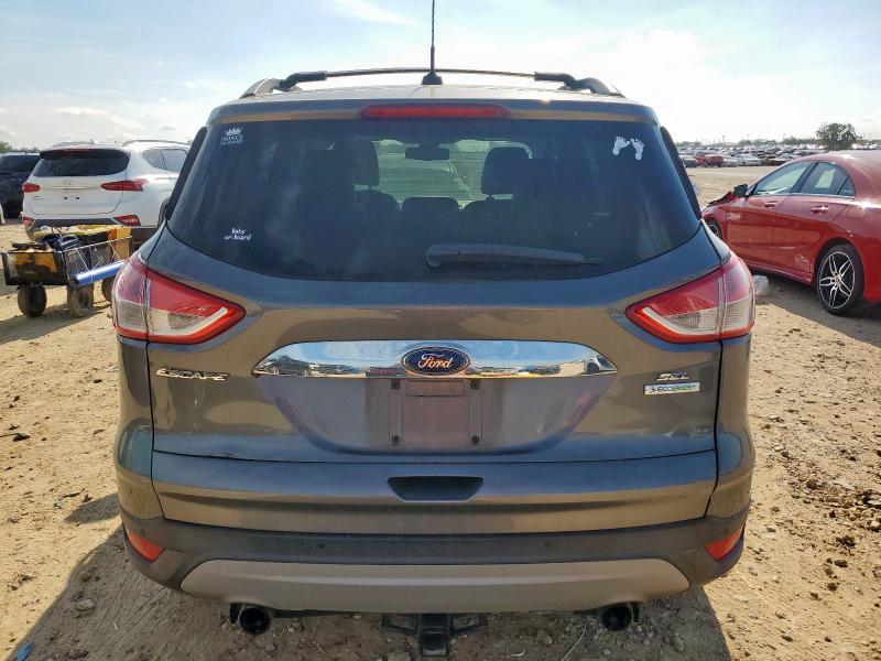 1FMCU0HX2DUA20604 - 2013 FORD ESCAPE SEL GRAY photo 6