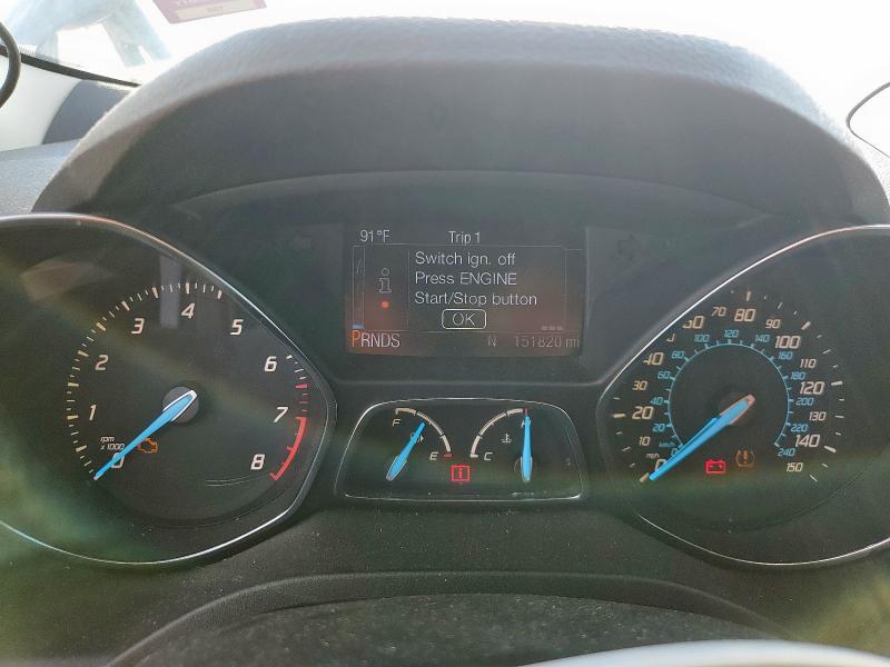 1FMCU0HX2DUA20604 - 2013 FORD ESCAPE SEL GRAY photo 9