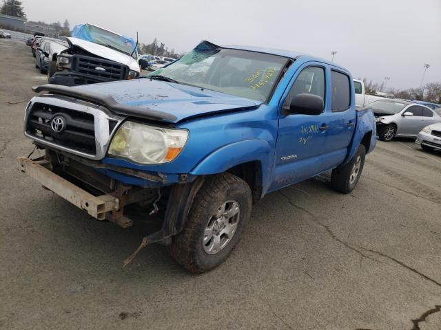 5TELU42N86Z189751 - 2006 TOYOTA TACOMA DOUBLE CAB 蓝色 照片 1