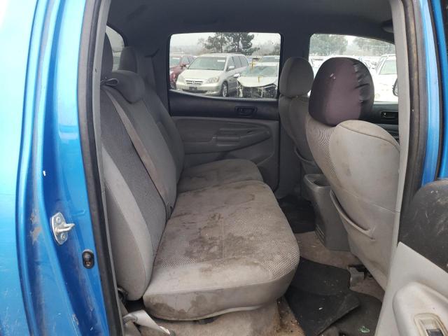 5TELU42N86Z189751 - 2006 TOYOTA TACOMA DOUBLE CAB 蓝色 照片 10