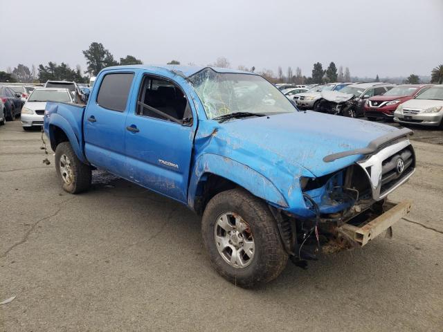 5TELU42N86Z189751 - 2006 TOYOTA TACOMA DOUBLE CAB 蓝色 照片 4