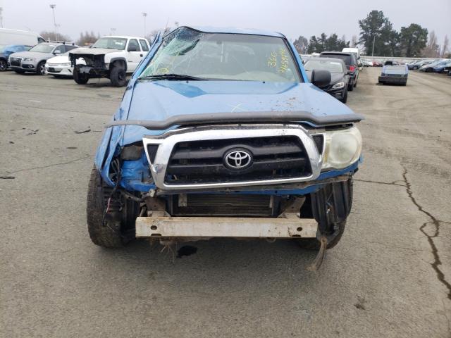 5TELU42N86Z189751 - 2006 TOYOTA TACOMA DOUBLE CAB BLUE photo 5