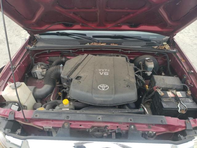 3TMJU62N15M001120 - 2005 TOYOTA TACOMA DOUBLE CAB PRERUNNER RED photo 11