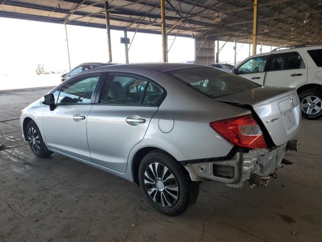 19XFB2F54CE065948 - 2012 HONDA CIVIC LX Gümüş fotoğraf 2