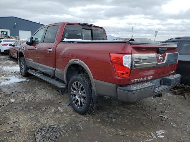 1N6BA1F42GN509054 - 2016 NISSAN TITAN XD SL RED photo 2