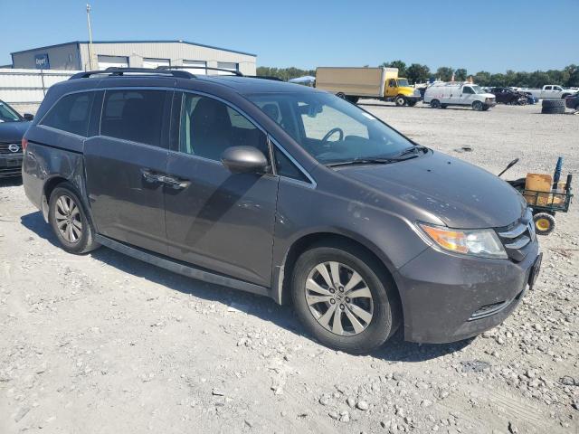 5FNRL5H68HB005156 - 2017 HONDA ODYSSEY EXL CHARCOAL photo 4