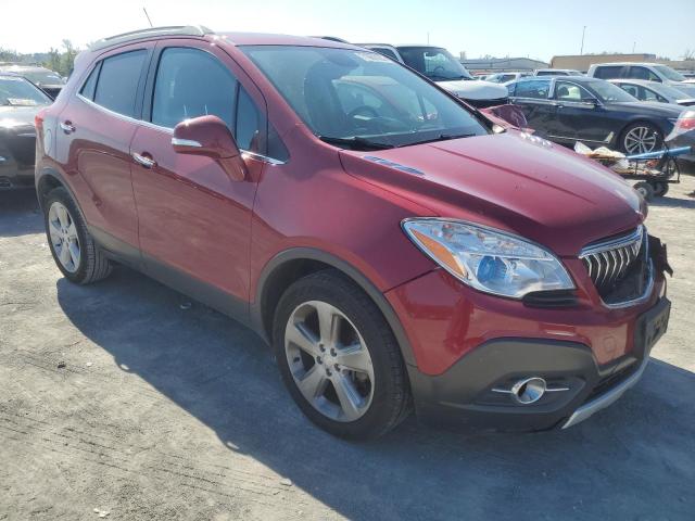 KL4CJCSB4FB111877 - 2015 BUICK ENCORE RED photo 4