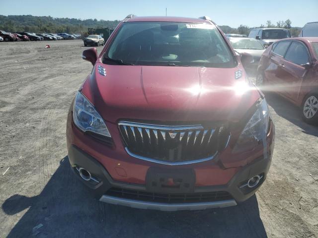 KL4CJCSB4FB111877 - 2015 BUICK ENCORE RED photo 5