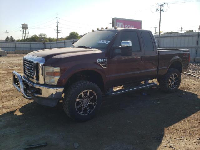 1FTSX2BR0AEA41096 - 2010 FORD F250 SUPER DUTY BURGUNDY photo 1