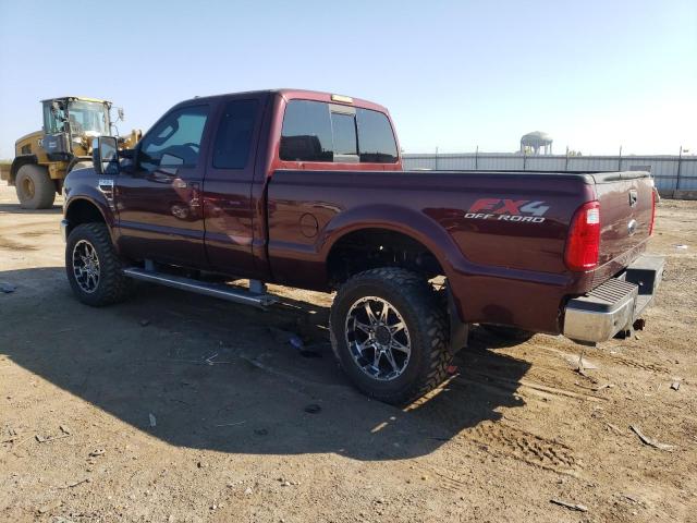 1FTSX2BR0AEA41096 - 2010 FORD F250 SUPER DUTY BURGUNDY photo 2