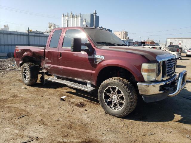 1FTSX2BR0AEA41096 - 2010 FORD F250 SUPER DUTY BURGUNDY photo 4