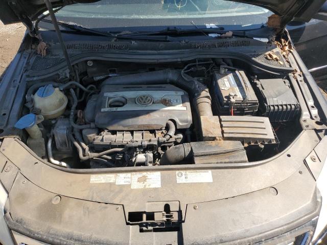 WVWMP7AN1CE534213 - 2012 VOLKSWAGEN CC SPORT BLACK photo 11