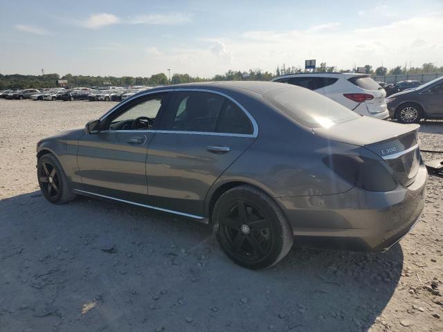 55SWF4KB8HU207150 - 2017 MERCEDES-BENZ C 300 4MATIC CHARCOAL photo 2