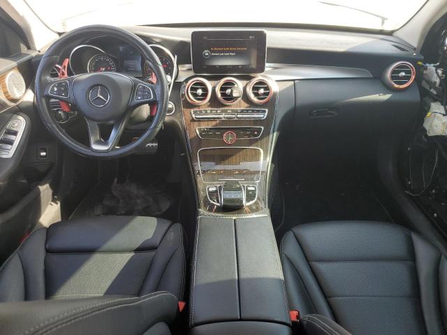 55SWF4KB8HU207150 - 2017 MERCEDES-BENZ C 300 4MATIC CHARCOAL photo 8