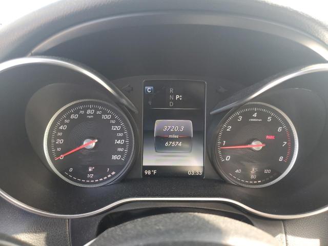 55SWF4KB8HU207150 - 2017 MERCEDES-BENZ C 300 4MATIC CHARCOAL photo 9